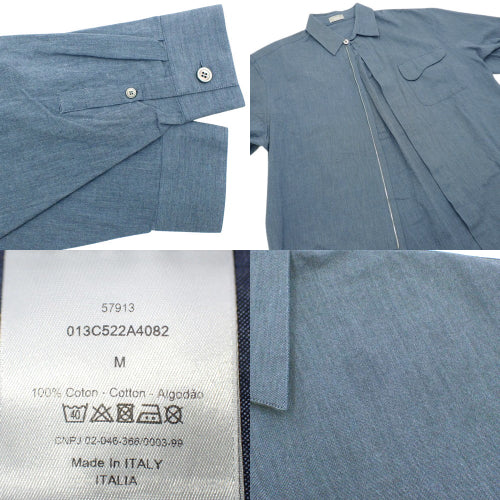 M.WOMAN SHIRT カジュアルシャツ 2020年 M サドルポケット ジップアップ パーカー