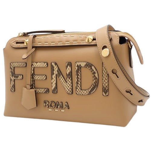 BY THE WAY Medium Leather Python Bag 8BL146