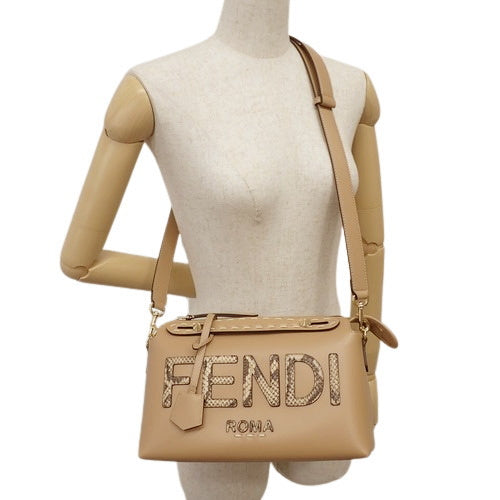 BY THE WAY Medium Leather Python Bag 8BL146