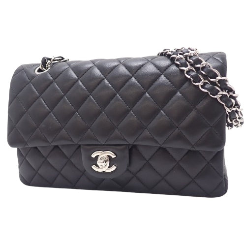 Matelasse Coco Mark W Flap 25 链条单肩包 小羊皮