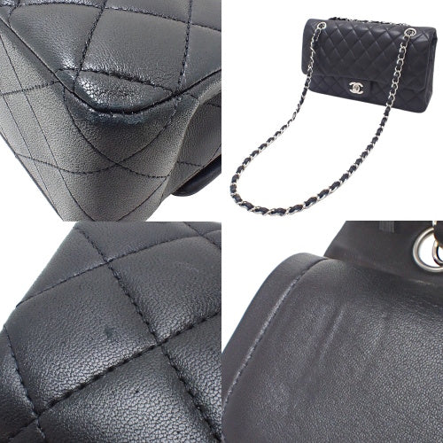 Matelasse Coco Mark W Flap 25 链条单肩包 小羊皮