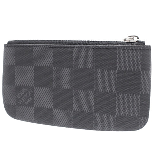 Damier Graphite 卡片钥匙包,配 Pochette Cle 钥匙扣,Damier Graphite 帆布,N60155