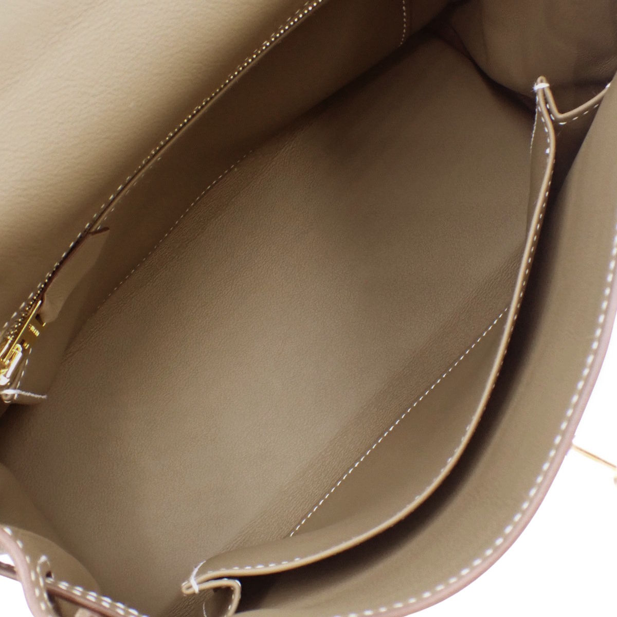 【未使用】ケリー25(内縫い) K刻印 スイフト エトープ/エトゥープ ゴールド金具