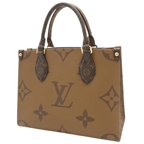 Monogram Giant Reverse On-the-Go 小号 Monogram Giant 帆布 Monogram 反向帆布 M46373