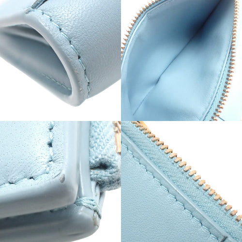 Maxi Intrecciato Cassette 中号小羊皮双折钱包