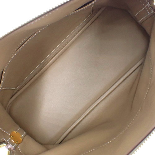 Bolide 31 2-Way Shoulder Bag in Taurillon Clemence Etoupe/Etoupe with Z Stamp