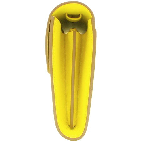 Constance Long To-Go 两用长款钱包单肩包,Evercolor 钯金金属配件,青柠色,B 字样