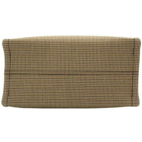Small Cabas Thais 2-Way Shoulder Bag, Houndstooth Calfskin Textile, Multicolor, 199162FHZ.14ML