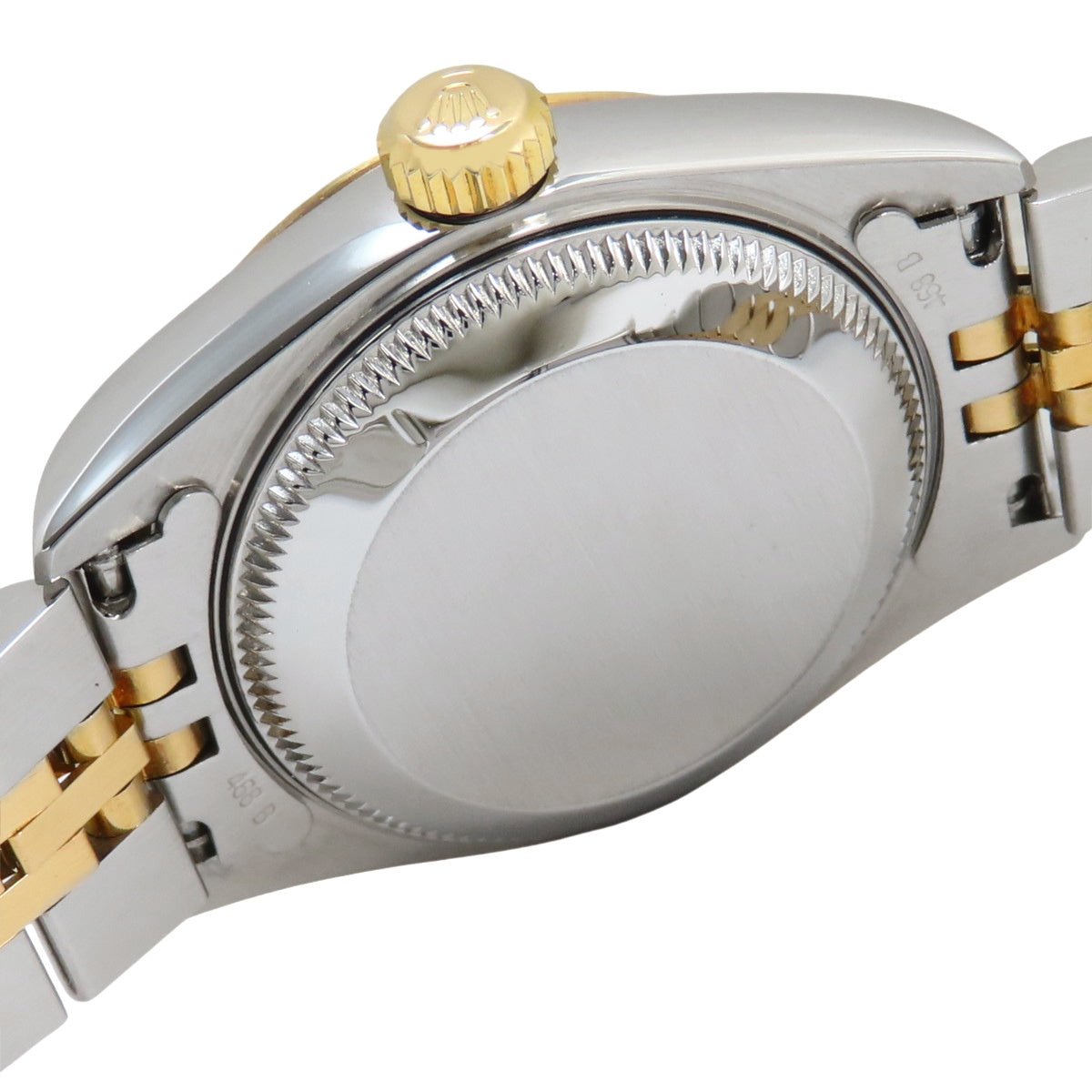 69173 Datejust YG/SS W serial number, automatic winding, purchased December 1995, champagne gold, gold.