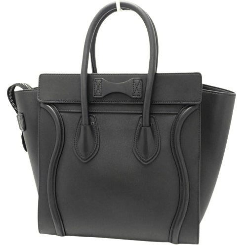 Luggage Micro Shopper Old Logo Leather