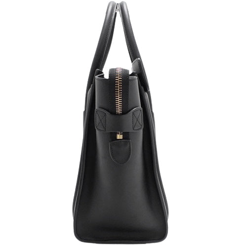 Luggage Micro Shopper Old Logo Leather