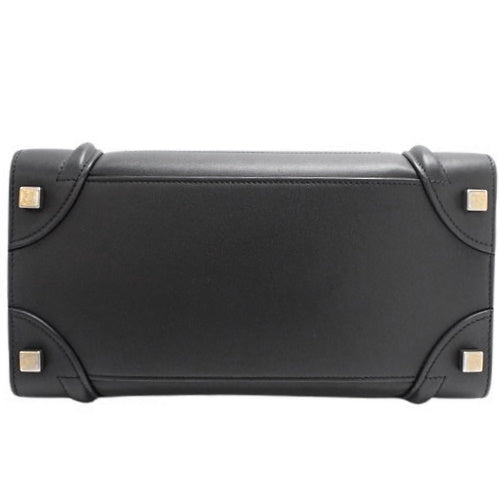 Luggage Micro Shopper Old Logo Leather