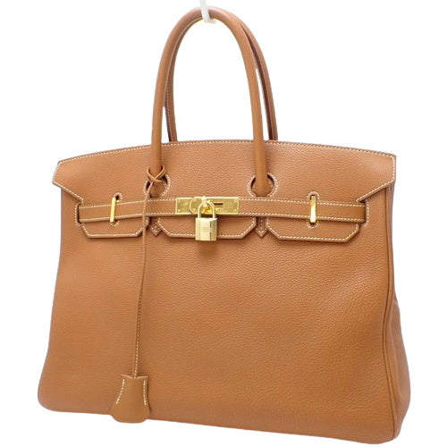 Birkin 35 Togo Gold □G Stamp