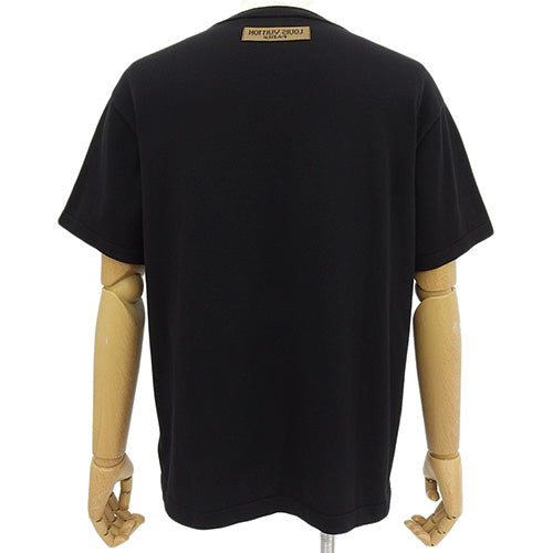 MAISON ロゴ 半袖ニット RM2129 アパレル ファッション M コットン シルク