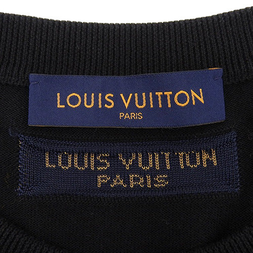 MAISON ロゴ 半袖ニット RM2129 アパレル ファッション M コットン シルク