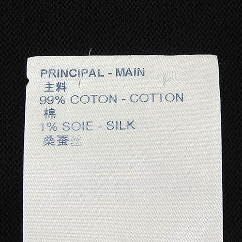 MAISON ロゴ 半袖ニット RM2129 アパレル ファッション M コットン シルク