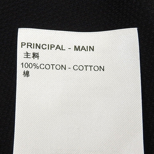 Embroidered Piqué Short Sleeve Polo Shirt, Size M, RM232