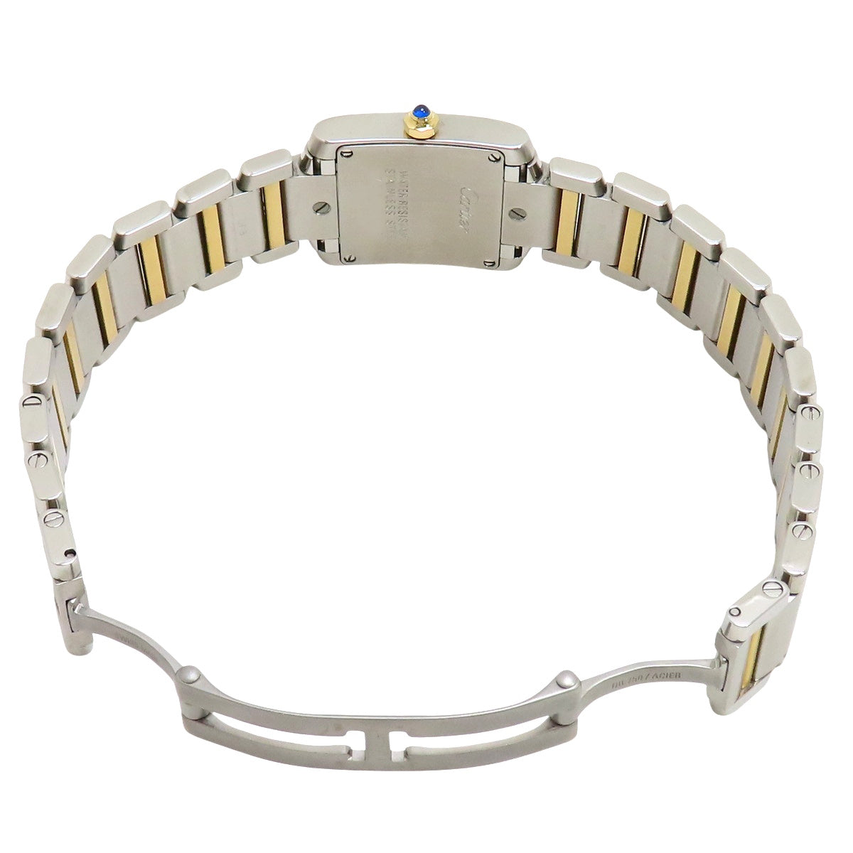 W51007Q4 Tank Française SM 黄金/精钢 石英 白色