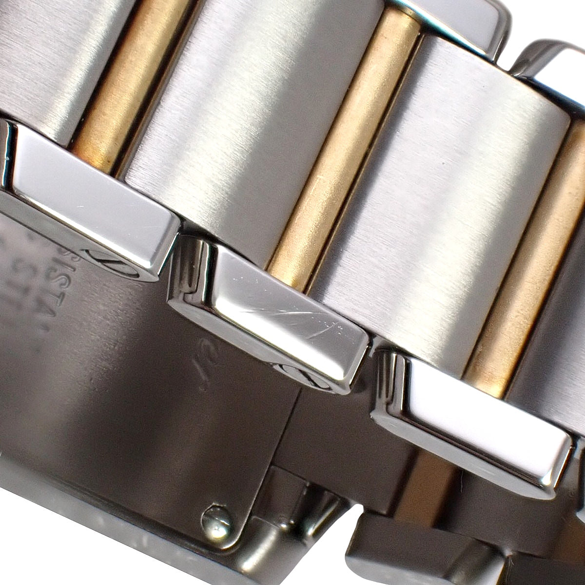 W51007Q4 Tank Française SM 黄金/精钢 石英 白色