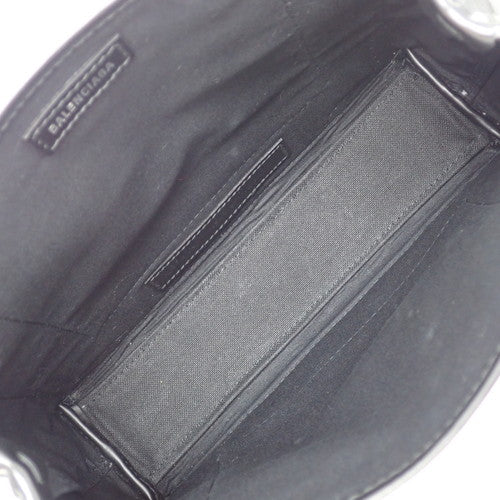 NAVY CABAS ネイビーカバ XS ミニトート ショルダー 肩掛け 2way カーフ キャンバス 390346