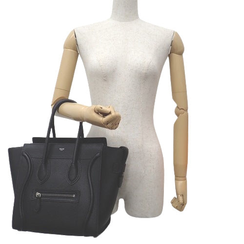 Luggage Micro Shopper in Drummed Calfskin 189793DRU.38NO