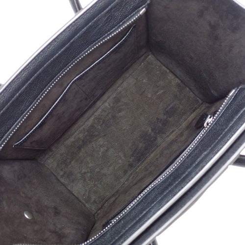 Luggage Micro Shopper in Drummed Calfskin 189793DRU.38NO