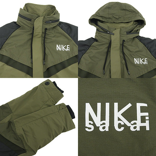 Nike x sacai 2022 XL Hooded Trench Jacket, Nike Collaboration