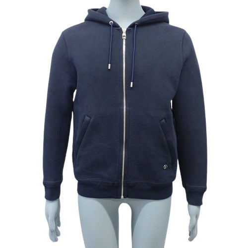 Logo Zip Hoodie M RM202Q Zip-up Hoodie Sweatshirt