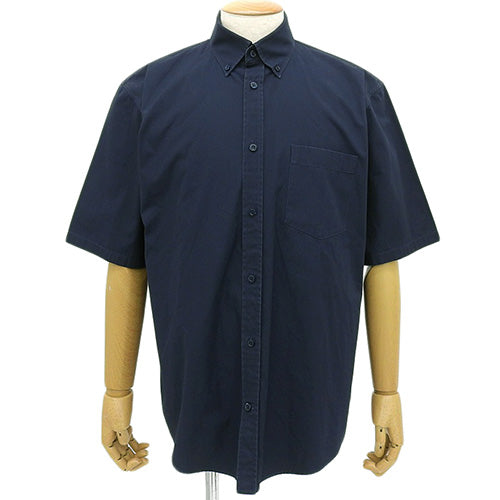 背面徽标印花衬衫,2018 年,37 码,短袖,纽扣领