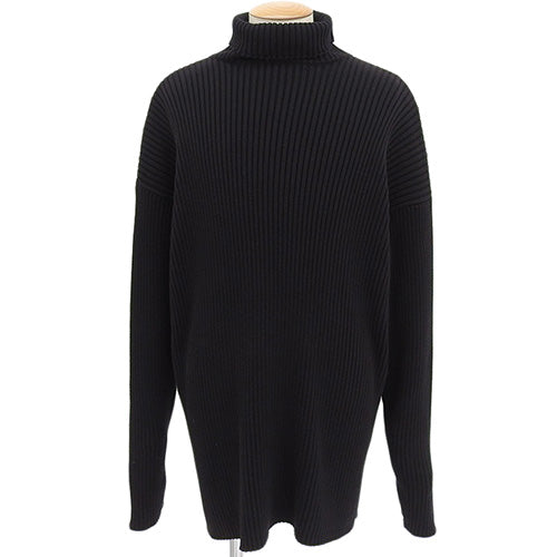 背面徽标高领针织毛衣 2019 XS