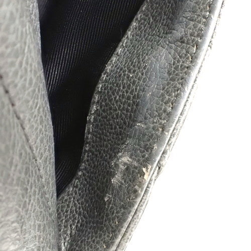 カレッジ チェーンショルダーバッグ YSL Vステッチ レザー