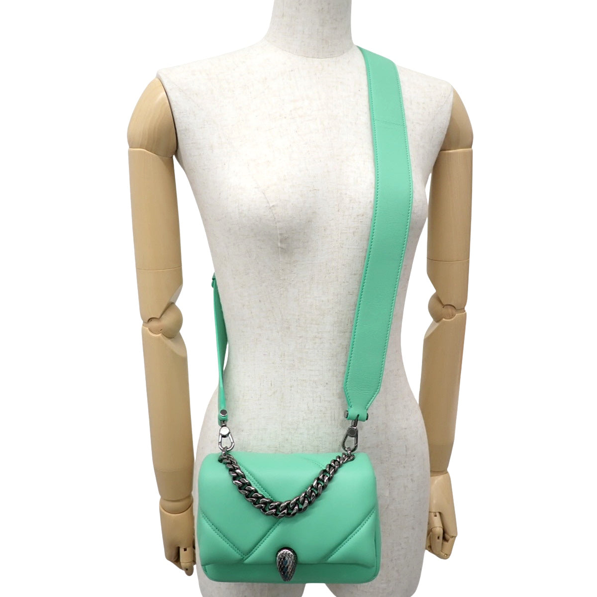 Serpenti Cabochon Crossbody Bag in Leather