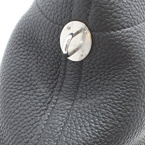 Bolide 31 Taurillon Clemence leather strap with palladium hardware and Y stamp