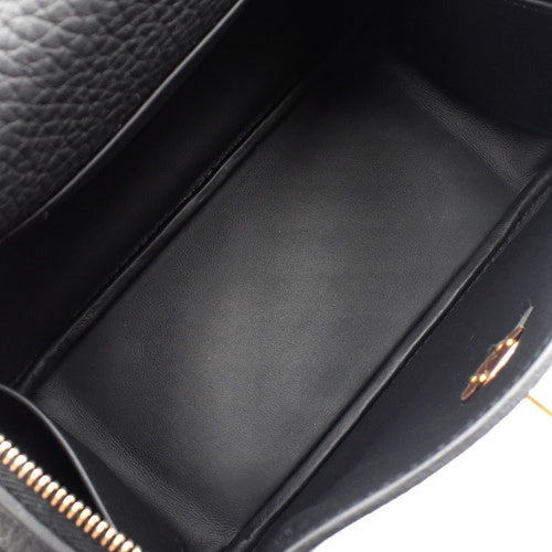 【新品】リンディミニ トリヨンクレマンス ブラック ゴールド金具 K刻印