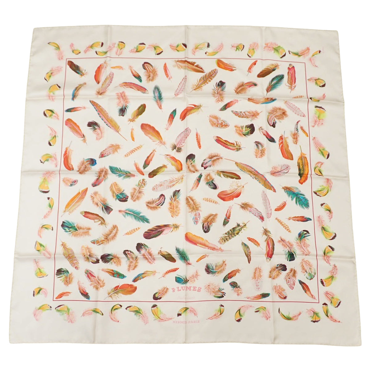 PLUMES by Henride Linares 丝绸方巾 90