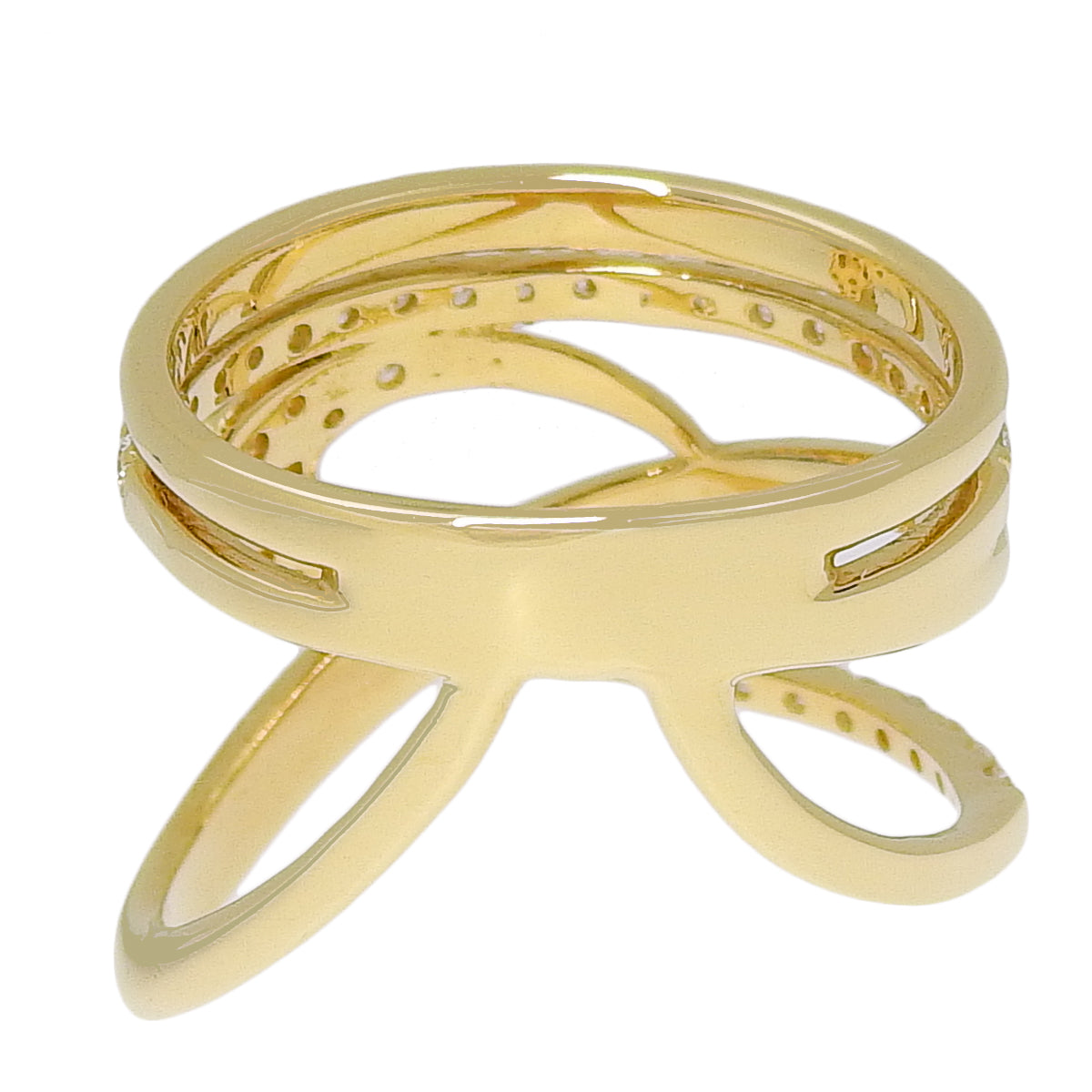 钻石戒指,钻石D0.50,18K黄金(YG)