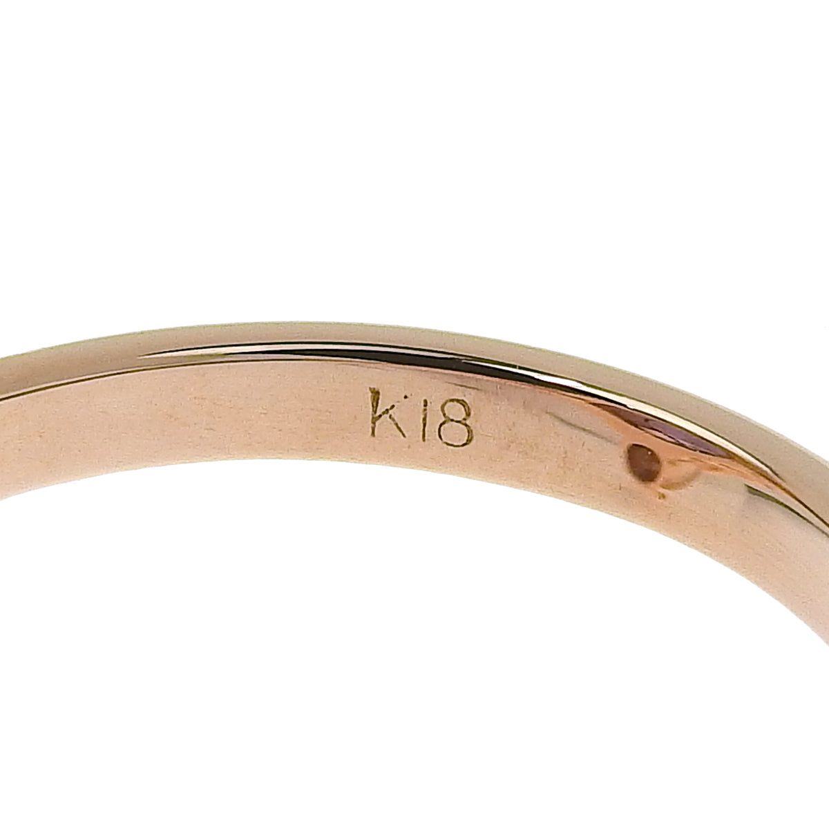 アメジスト ダイヤモンド リング アメジスト/ダイヤモンド K18 ピンクゴールド PG