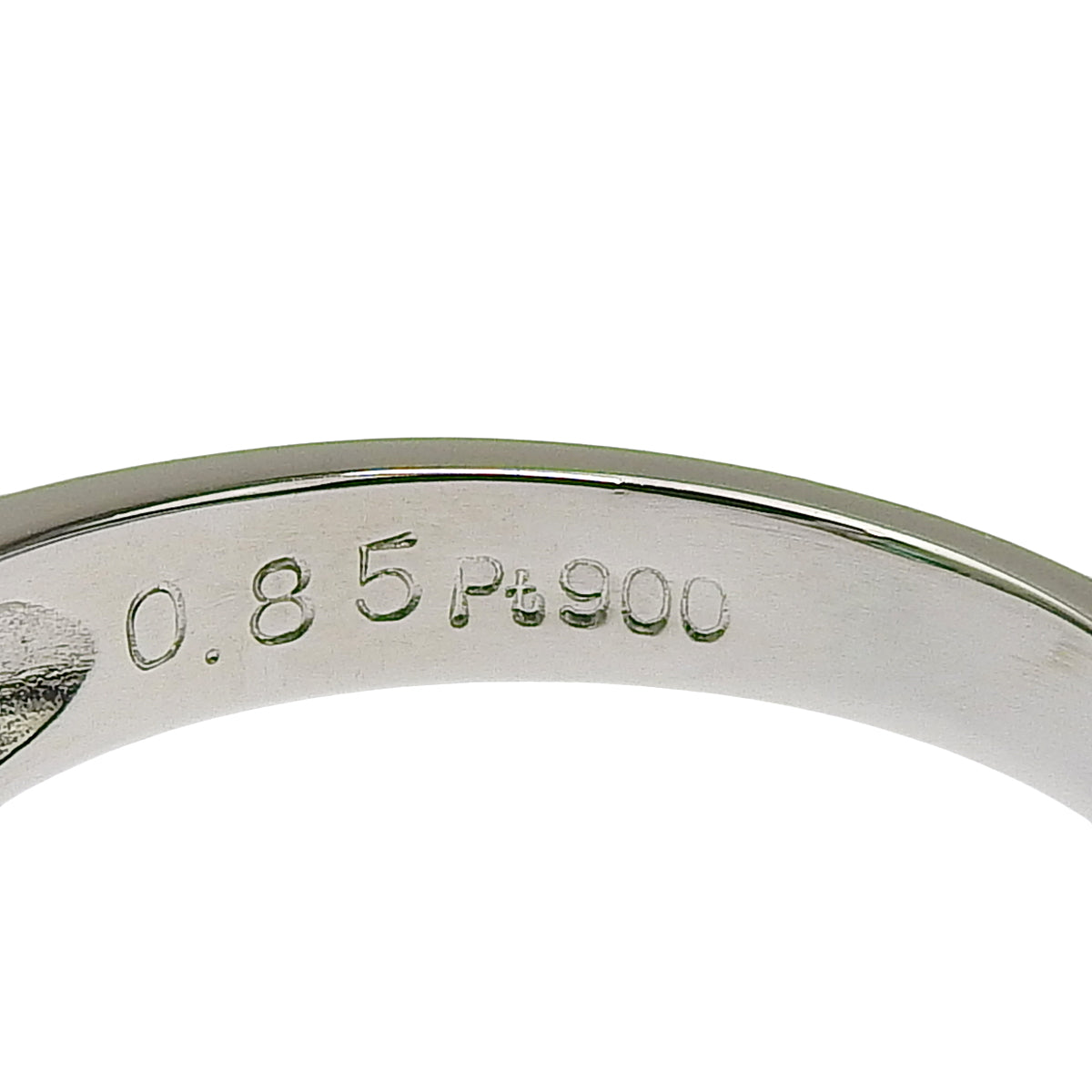 祖母绿钻石戒指 E0.85/D0.38 Pt900铂金