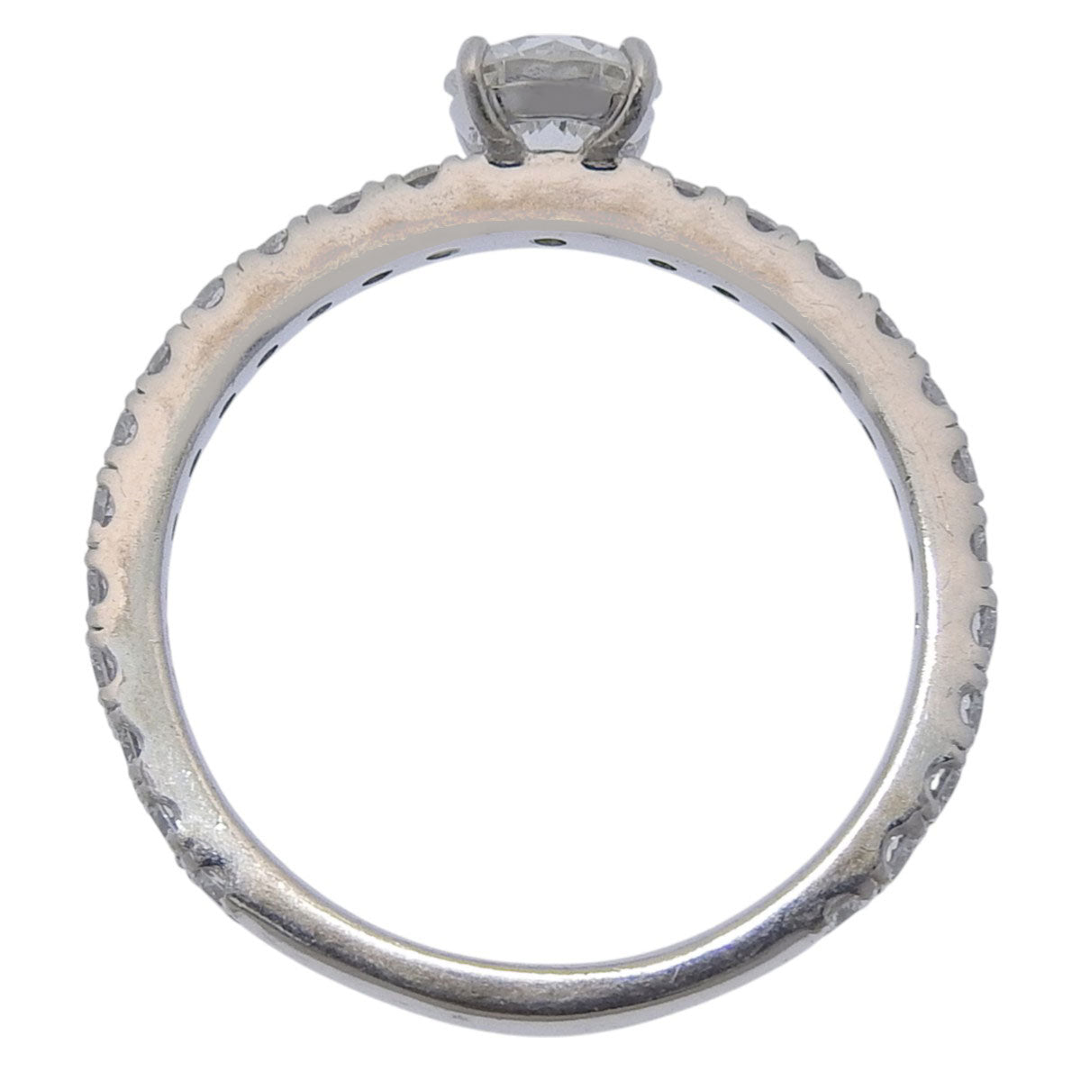 半永恒钻石戒指 D0.502,0.48 Pt900 铂金