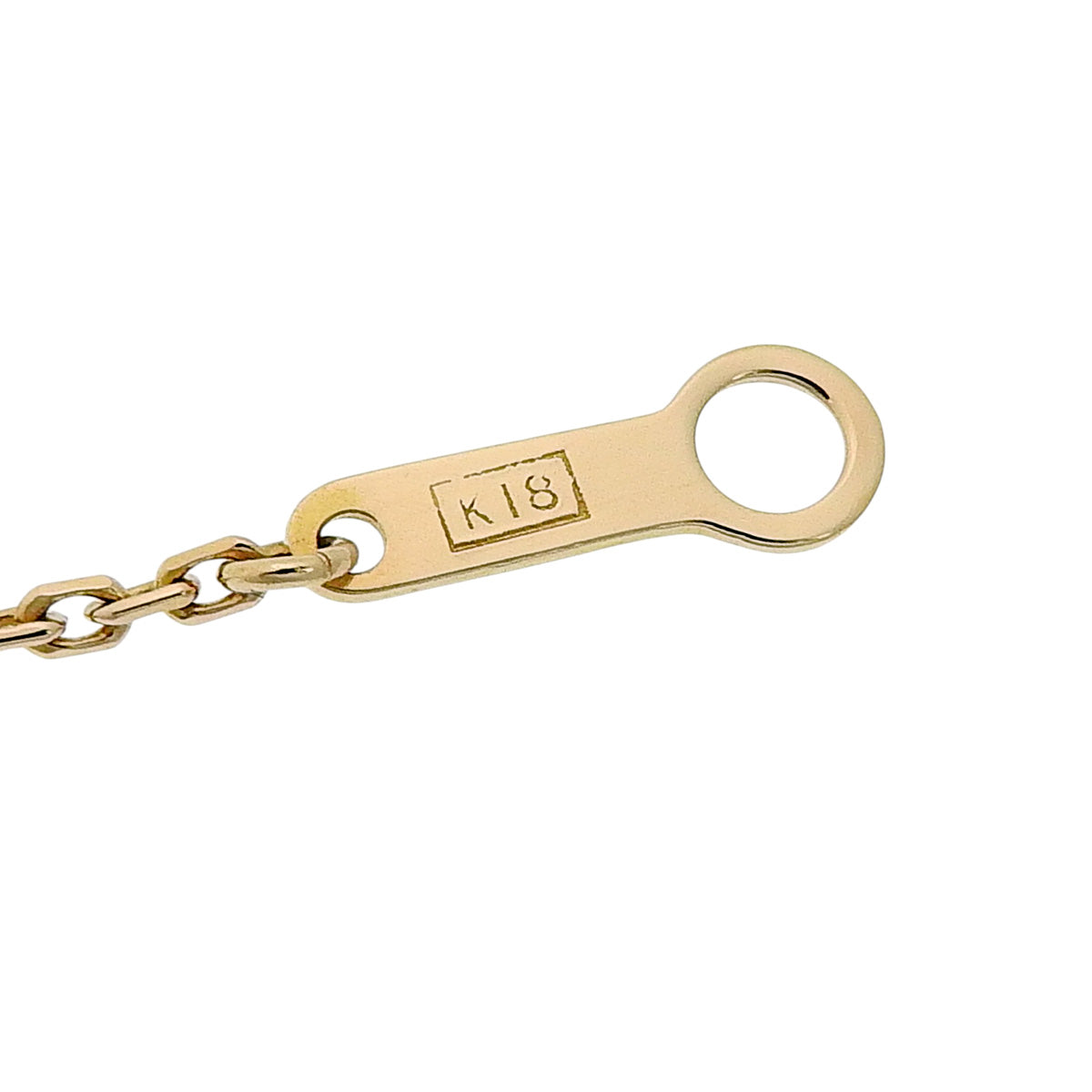 钻石项链 D0.22 K18 黄金 YG