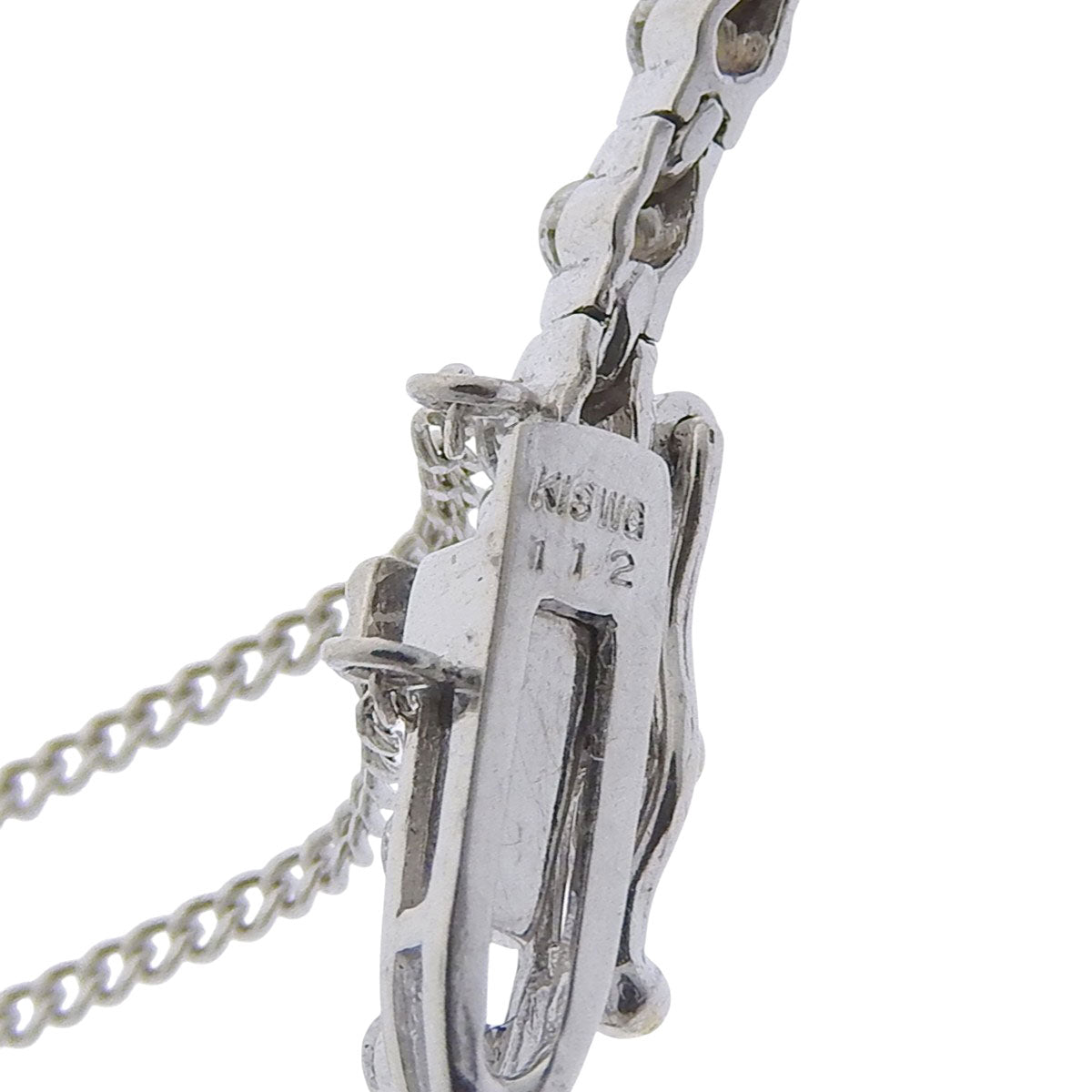 钻石网球手链 D1.12 K18 白金 白金