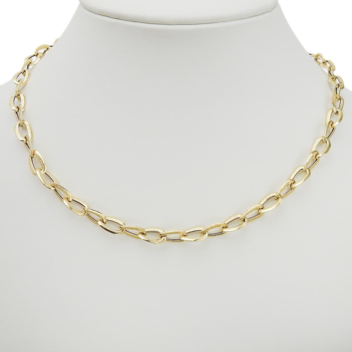 Chain necklace, K18 yellow gold, YG, accessory, jewelry