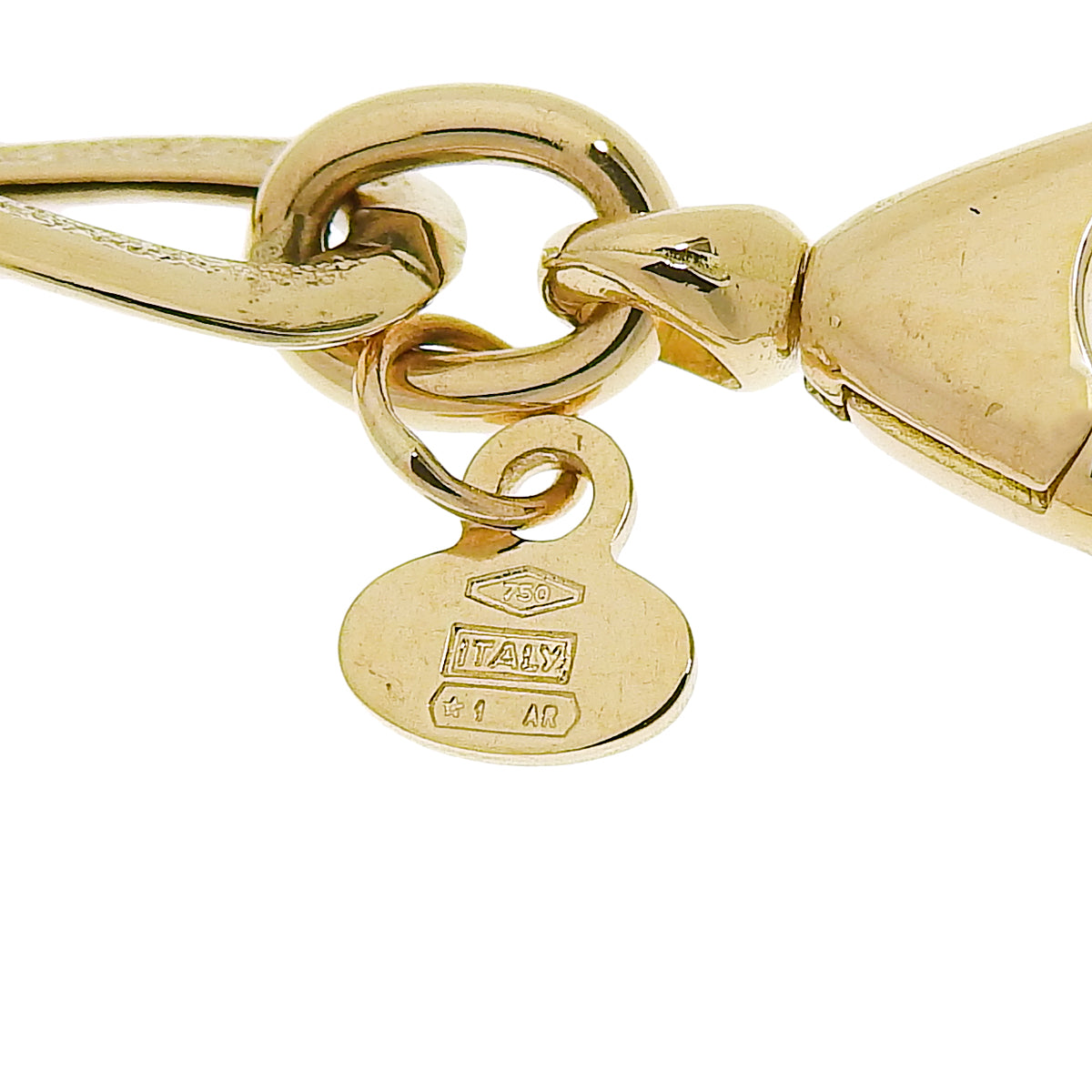 Chain necklace, K18 yellow gold, YG, accessory, jewelry