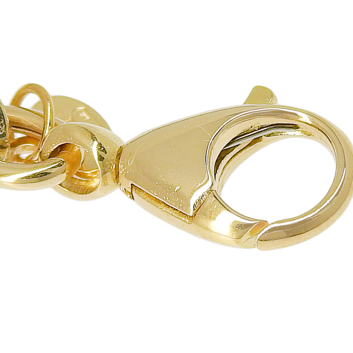 Chain necklace, K18 yellow gold, YG, accessory, jewelry