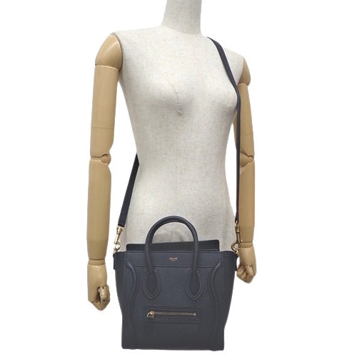 Luggage Nano Shopper in Drummed Calfskin