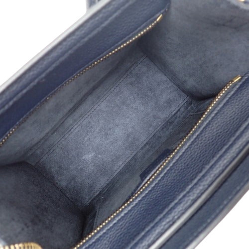 Luggage Nano Shopper in Drummed Calfskin