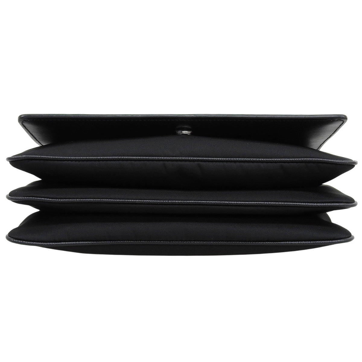 Saffiano皮革和尼龙材质链条单肩包 1BD009