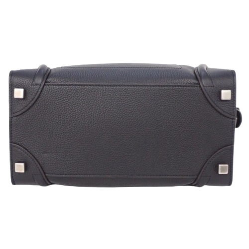 Luggage Micro Shopper in Drummed Calfskin 189793DRU.38NO