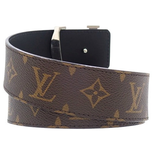 モノグラム サンチュール・LV イニシャル 40MM リバーシブル アパレル ファッション小物 服飾小物 95/38 モノグラムキャンバス カーフ M9821