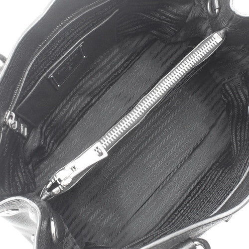 2-way tote bag in Vitello Dino leather (VIT.DAINO NERO) BN2579